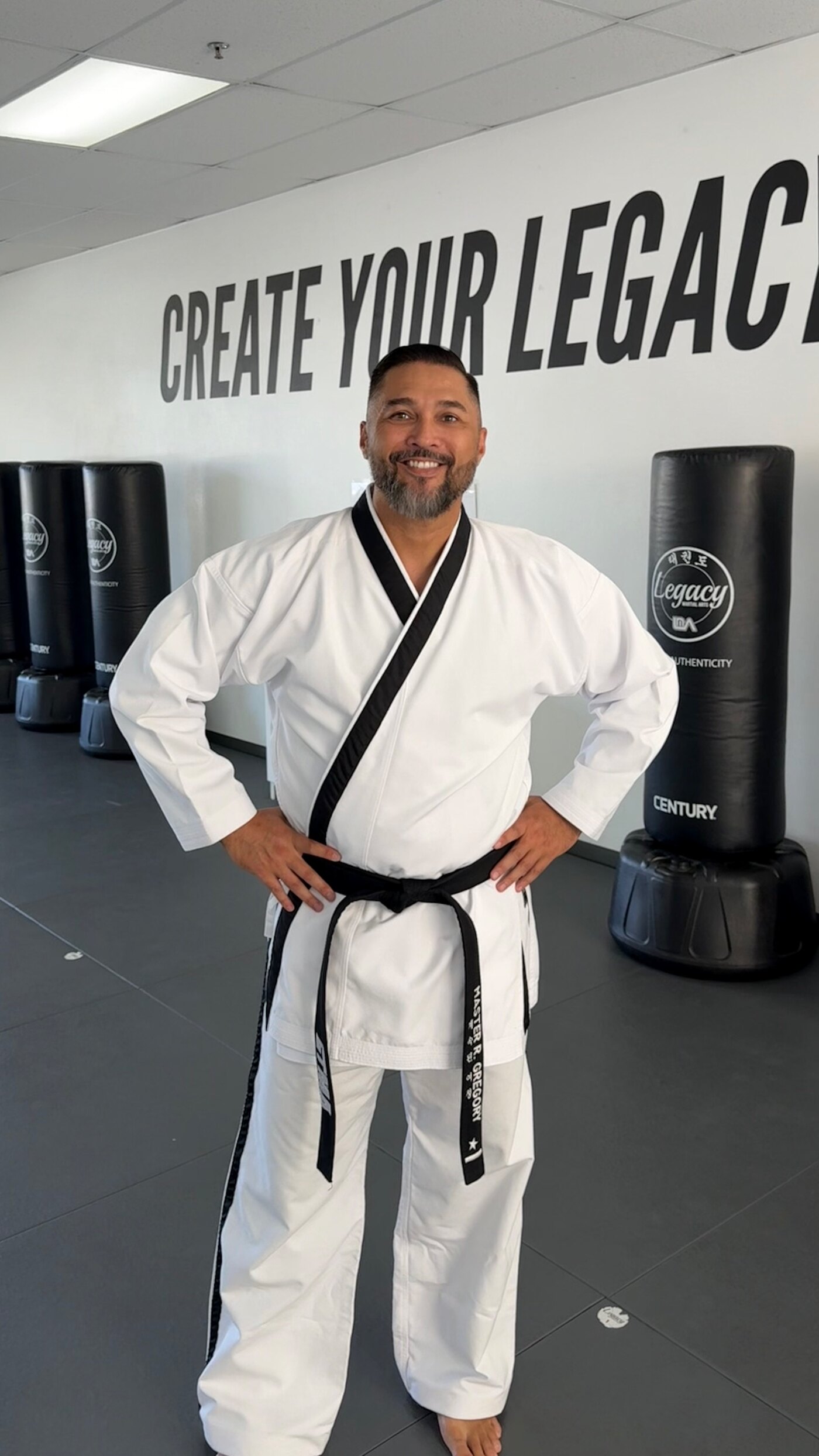 Master Romeo Gregory, founder and head instructor at Legacy Martial Arts